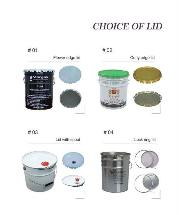 5 Gallon Galvanized Metal Buckets With Lids suppliers