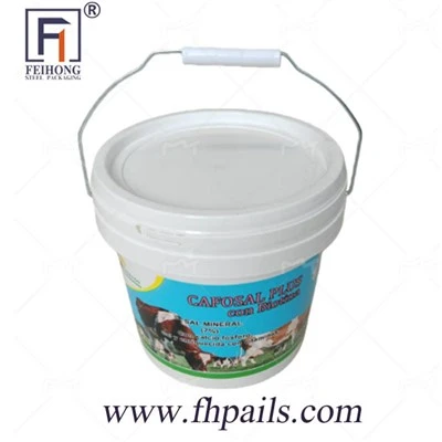 Xô kim loại cấp thực phẩm có độ bền và lớp hoàn thiện chống gỉ