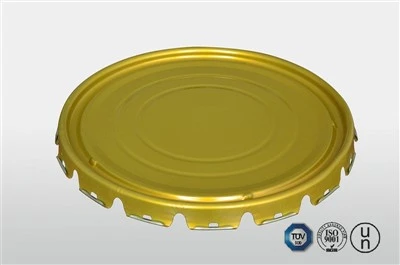 Nắp vấu cong có gioăng PVC lắp đặt cho thùng thép có thể làm