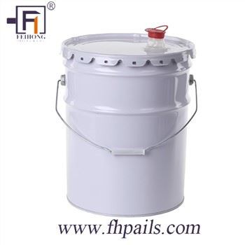 Thùng kim loại rắn 20L Thùng thép có nắp vấu